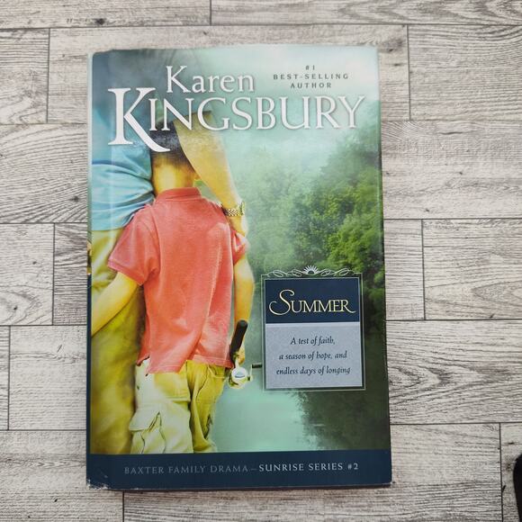 Summer by‎ Karen Kingsbury - Baxter Sunrise Series #2 - HCDJ - Picture 13 of 14